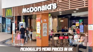 McDonald's Menu Prices in UK