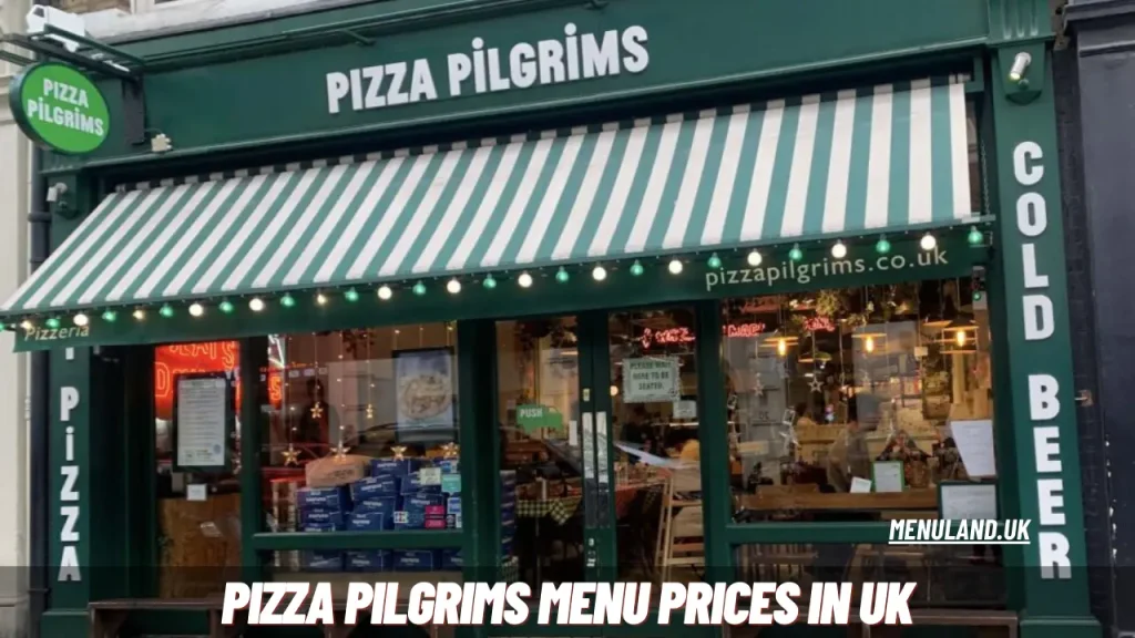 Pizza Pilgrims Menu Prices