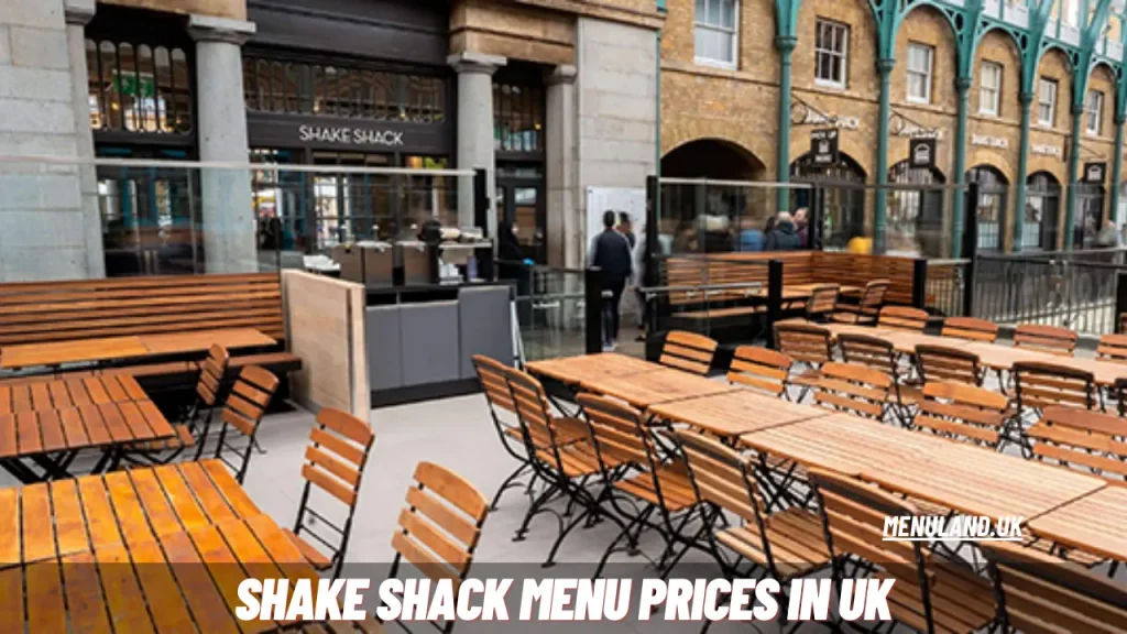 Shake Shack Menu Prices in UK