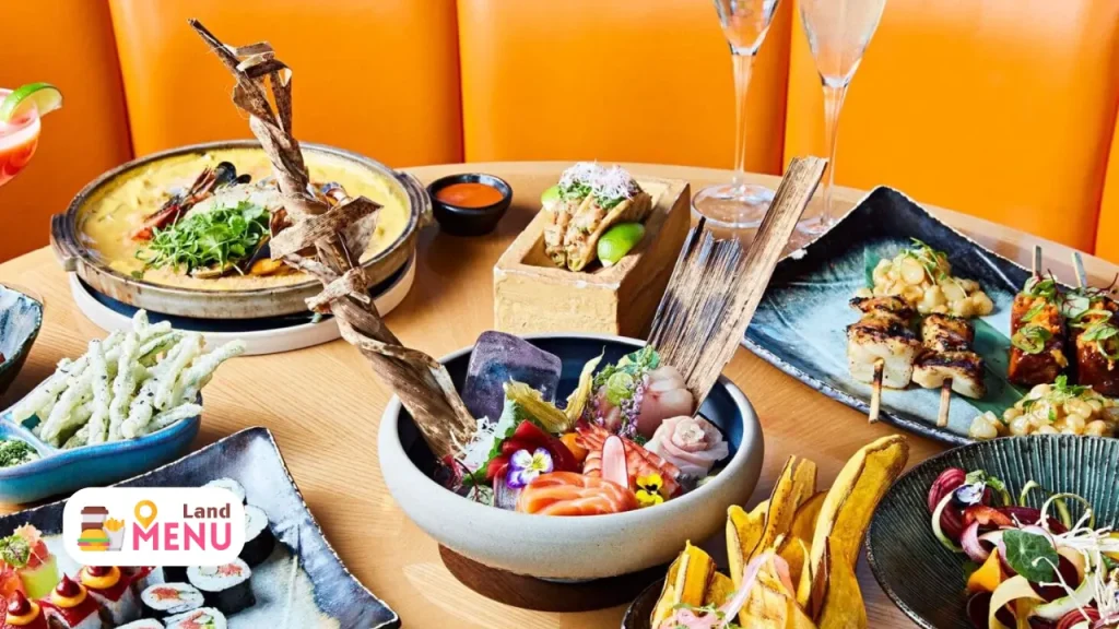 Sushi Samba Menu Prices in UK