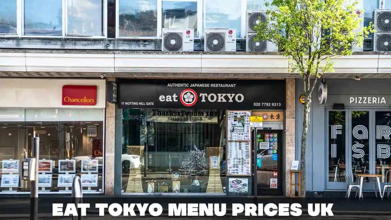 Eat Tokyo Menu Prices UK