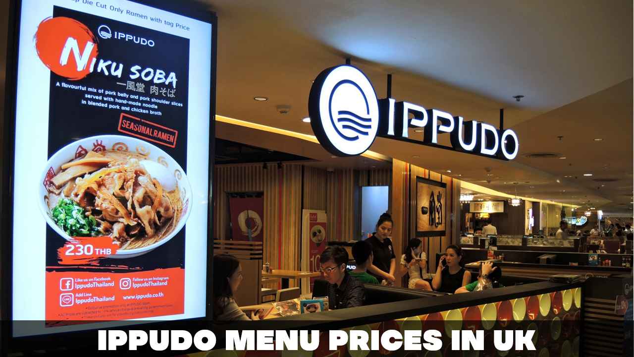 Ippudo Menu Prices in UK