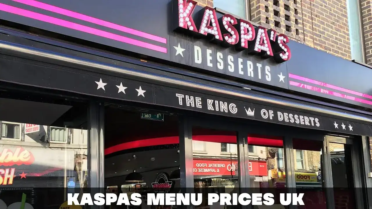 Kaspas Menu Prices