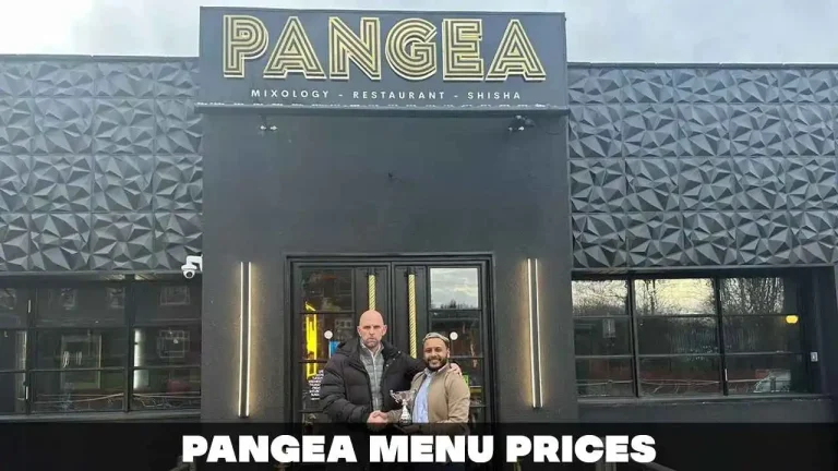 Pangea Menu Prices