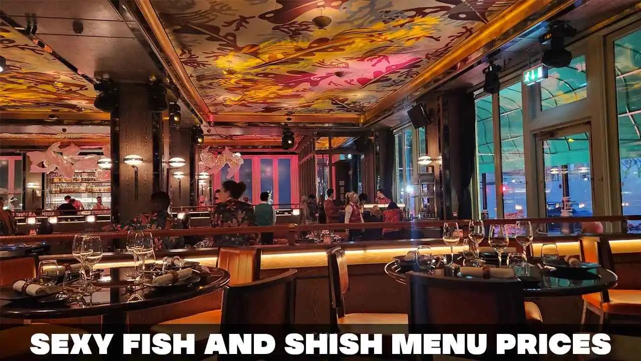 Sexy Fish and Shish Menu Prices