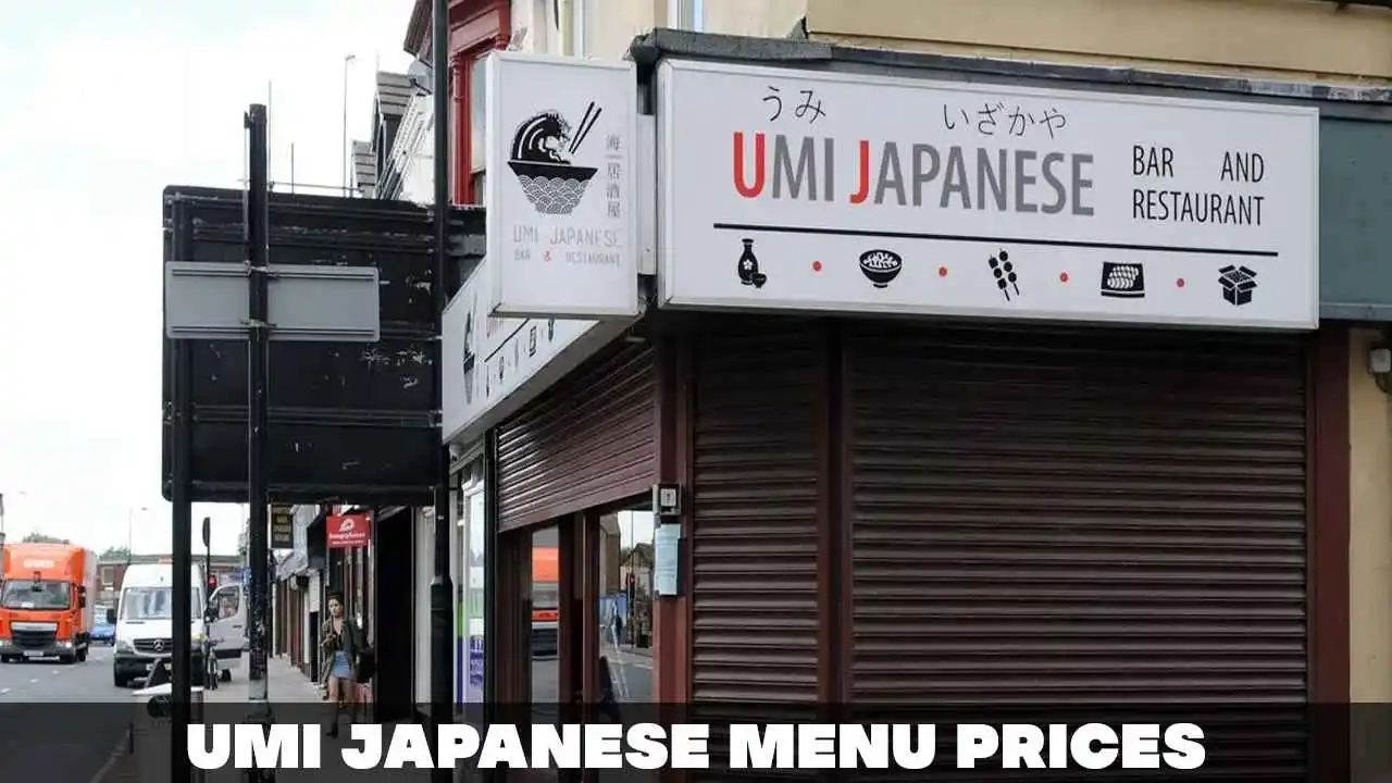 Umi Japanese Menu Prices