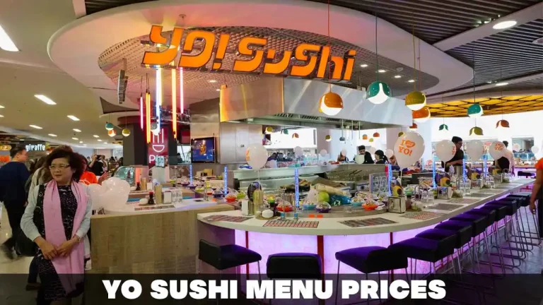 Yo Sushi Menu Prices