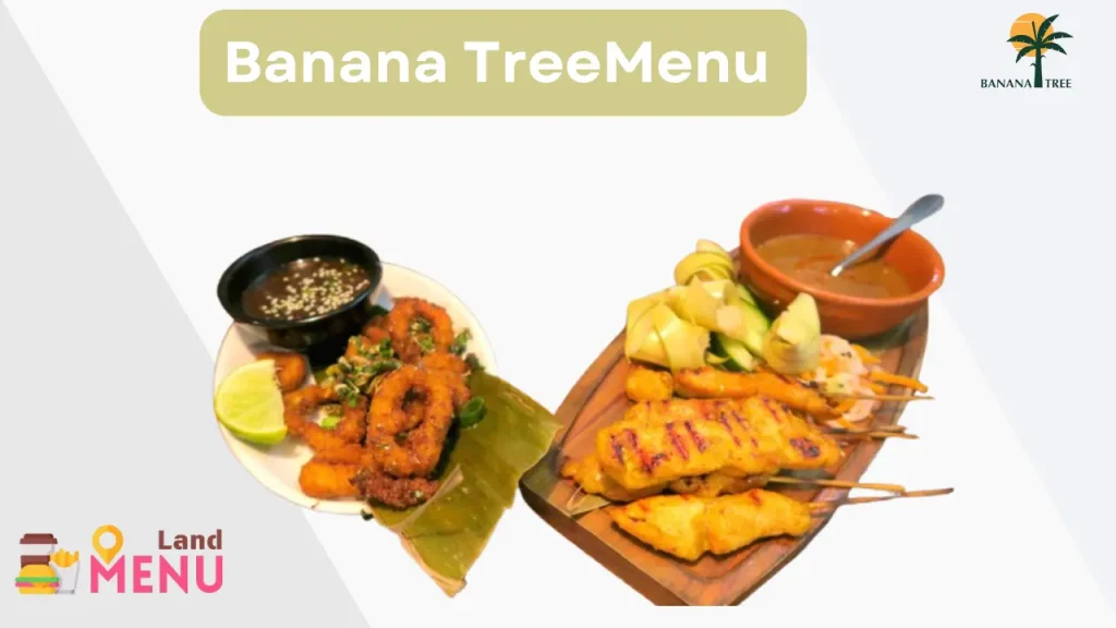 banana tree menu with price