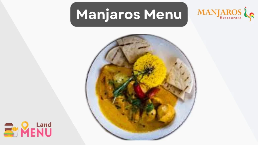 manjaros menu with prices