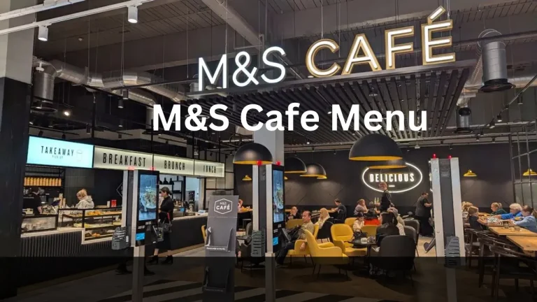 marks and spencer cafe menu