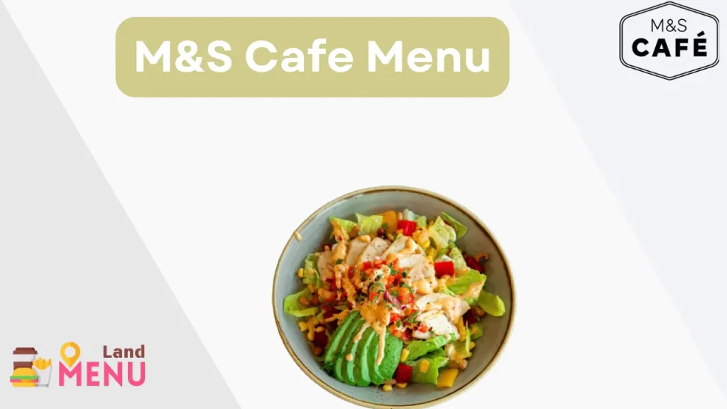 m&s cafe menu