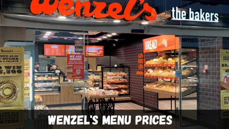 wenzel's menu with prices