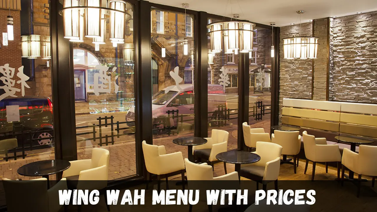 Wing Wah Menu With Prices