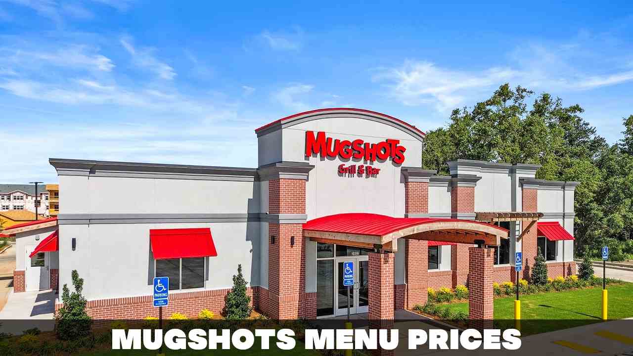 Mugshots Menu Prices