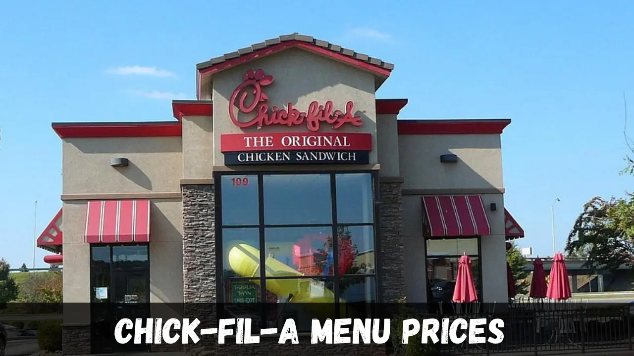 chick fil a Menu With prices